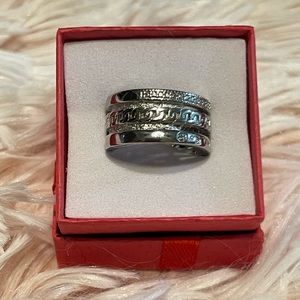 Silver Tribal Ring. Size 6